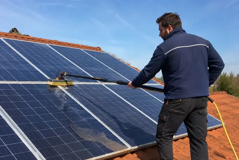 Nettoyage et entretien de panneaux solaires à Weyersheim